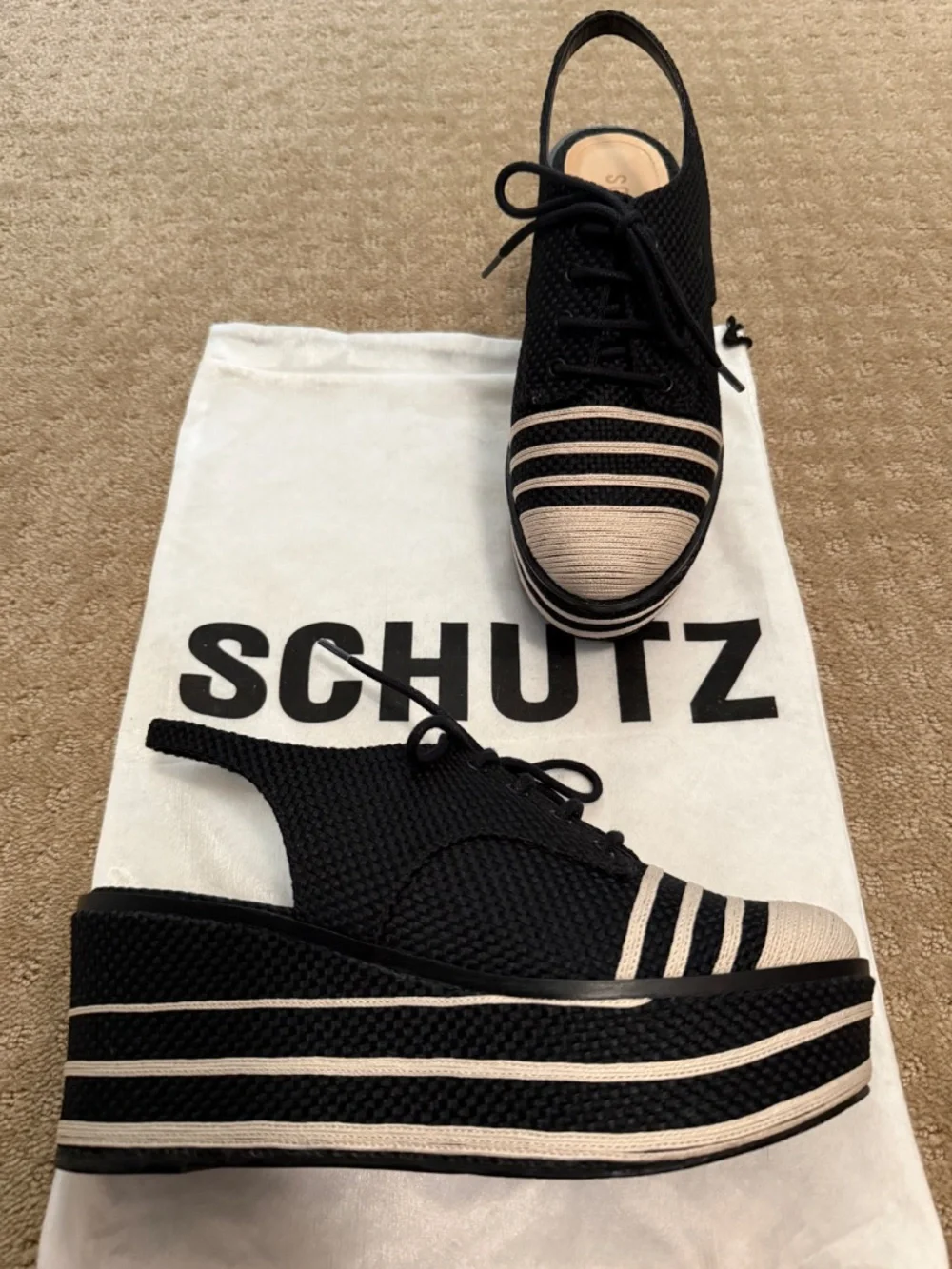 Schutz Slingback Platform